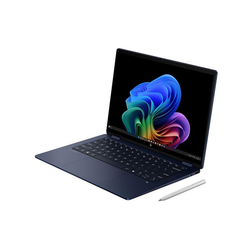 Laptop HP OmniBook X Flip 14-fm0088TU BZ7Q2PA (Ultra 5 226V/16GB RAM/512GB SSD/14 2K Cảm ứng/Win11&OfficeHS24+365/Xanh) 2