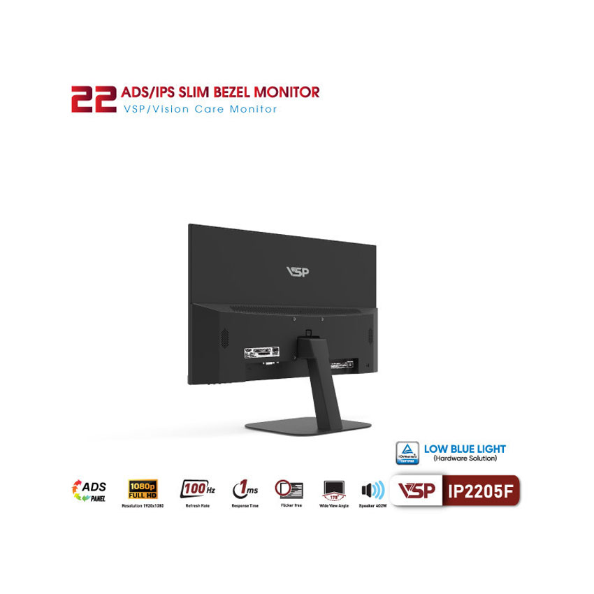 Màn hình VSP IP2205F (21.45 inch/FHD/IPS/100Hz/1ms) 1