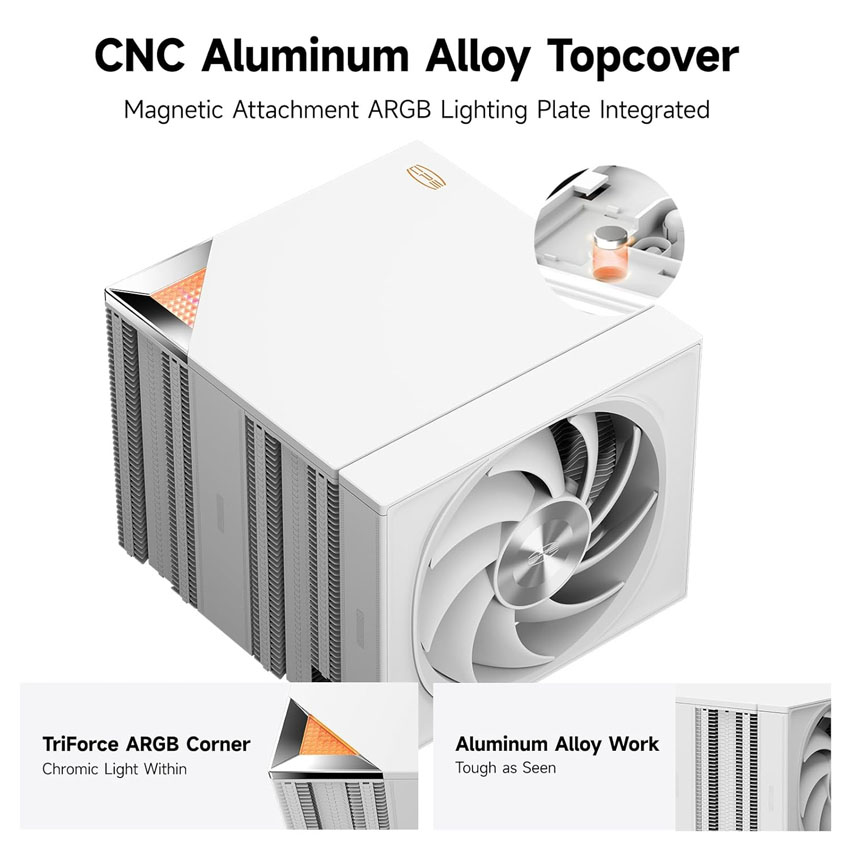 Tản nhiệt khí PC COOLER RZ820 White 4