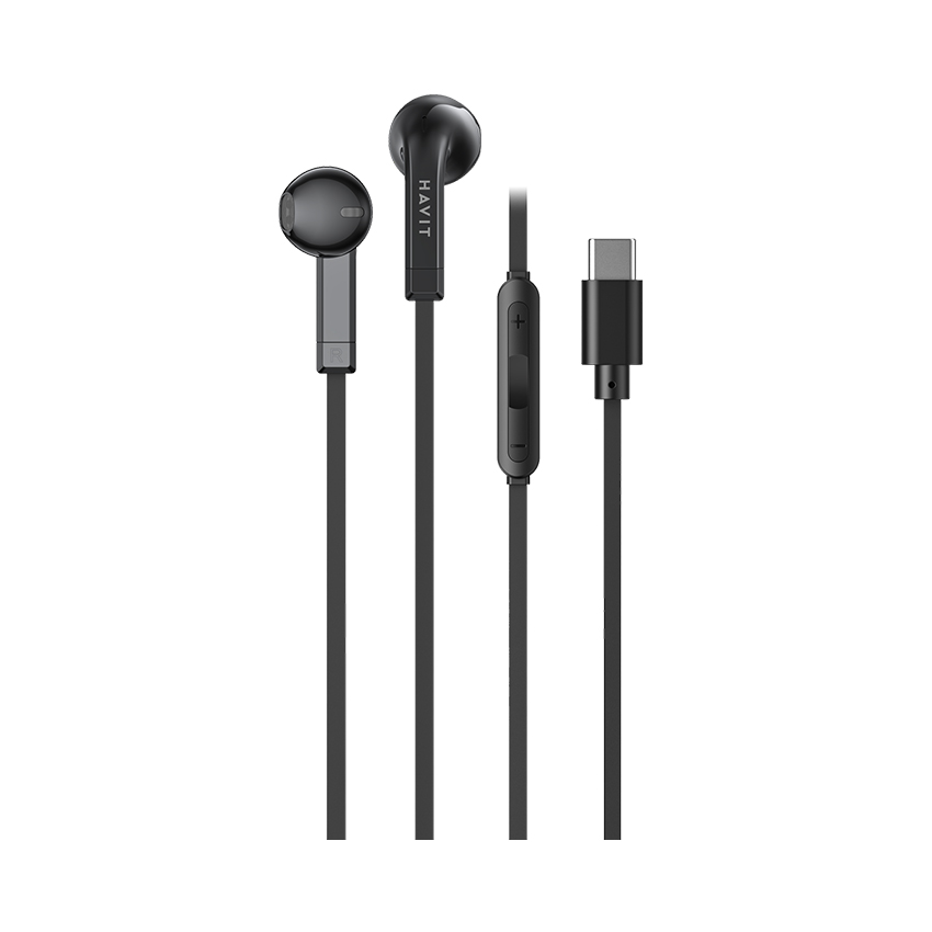 Tai nghe có dây Havit E336C - Màu đen