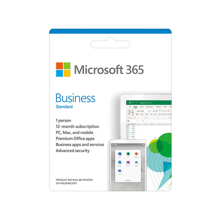 Phần mềm Microsoft 365 Business Standard (No Teams) Và Microsoft 365 Copilot Business - Annual - 12 tháng chính hãng