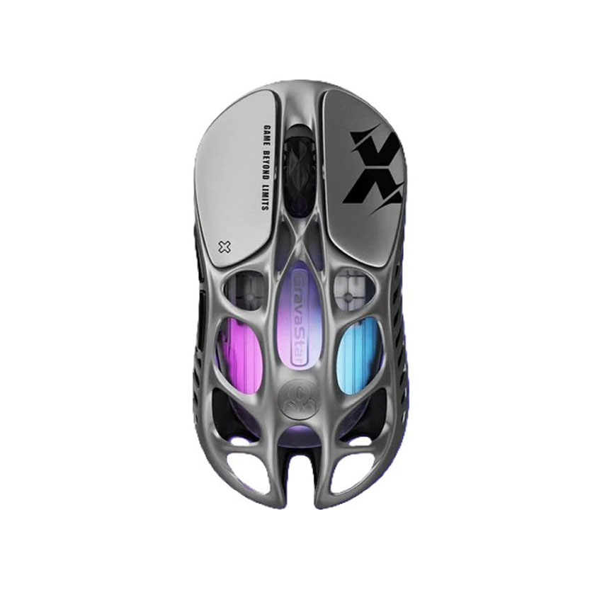 Chuột GravaStar  Mercury M1 Pro (Interstellar Silver) chính hãng