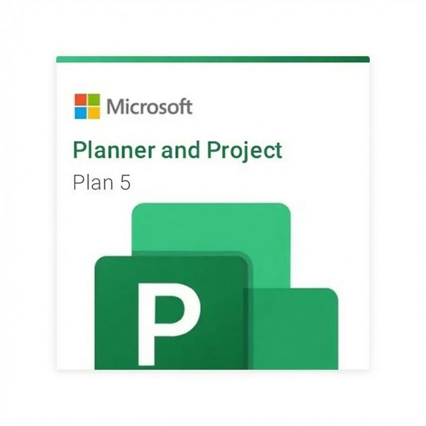 Phần mềm Microsoft Planner and Project Plan 5 - Annual - 12 tháng chính hãng