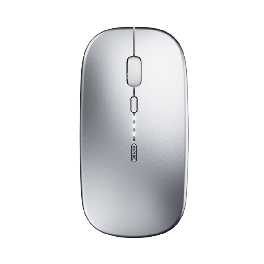 Chuột INPHIC M1 Plus Bạc chính hãng