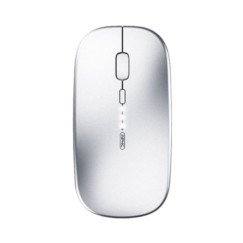 Chuột INPHIC M1 PRO Bạc chính hãng