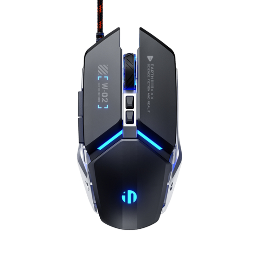 Chuột INPHIC W2 II Đen chính hãng
