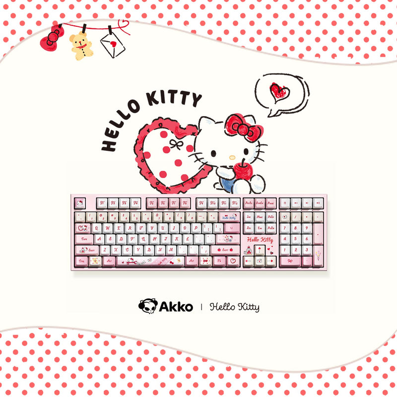 Bàn phím AKKO 5108 V5 Hello Kitty - Hình 2