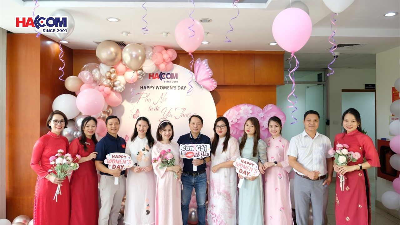 Chúc mừng ngày Phụ nữ Việt Nam: HACOM gửi lời tri ân đến những bóng hồng rạng rỡ