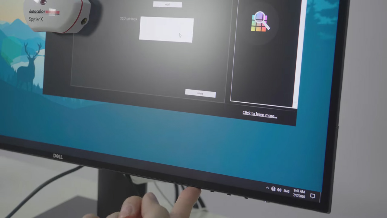 Cân màu trên ASUS ProArt sẽ giúp màn hình luôn hiển thị màu chính xác