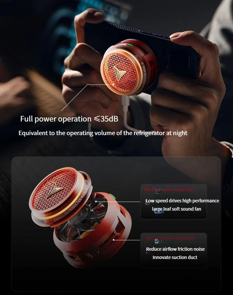 Tản nhiệt cho điện thoại Flydigi Mobile Phone Cooling Fan B8X EVA version 3