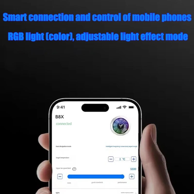 Tản nhiệt cho điện thoại Flydigi Mobile Phone Cooling Fan B8X EVA version 4