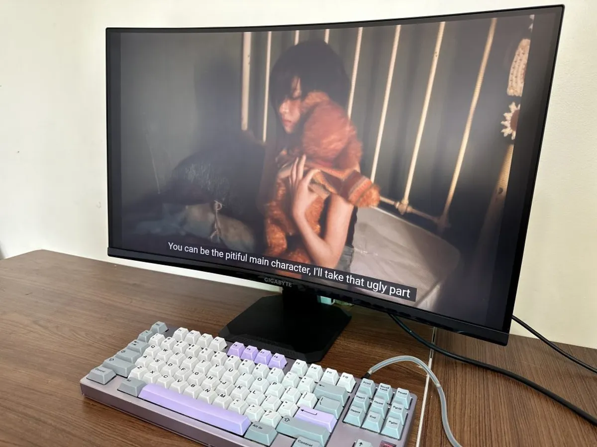 Gigabyte GS27FC – Đắm Chìm Trong Thế Giới Game nhờ độ cong 1500R