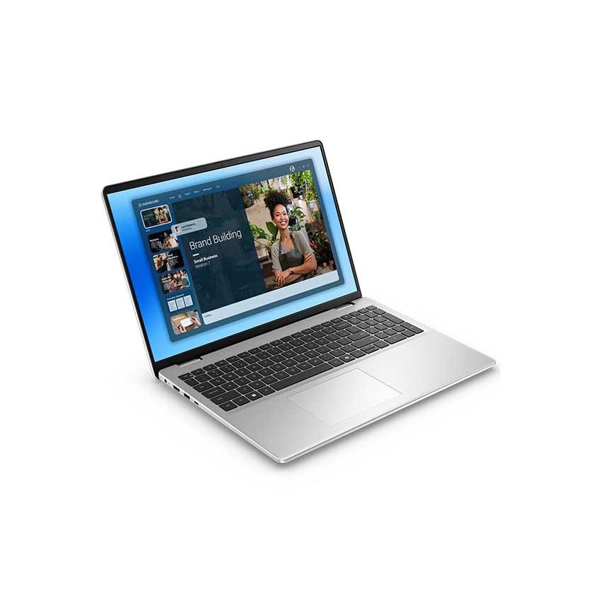 Laptop Dell 16 DC16251 DC6C7557W1 (Core7 150U/16GB (2*8GB) RAM DDR5/1TB SSD/MX570A 2G/16 inch FHD+/Finger Print/Win11 Home/Office Home 2024/Bạc) 1