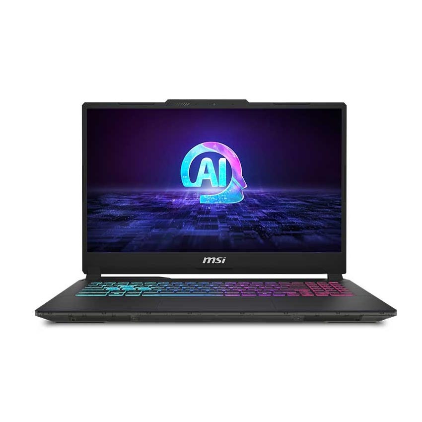 Laptop MSI Cyborg 15 AI A1VEK-245VN (Ultra 5-135H/16GB RAM DDR5/512GB SSD/RTX4050 6GB/15.6 inch FHD 144hz/Win11/Đen/Balo)