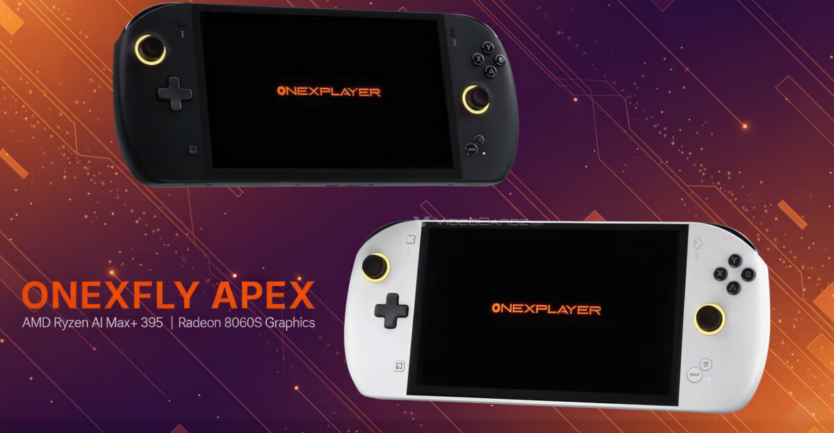 onexplayer onexfly apex ryzen ai max 395