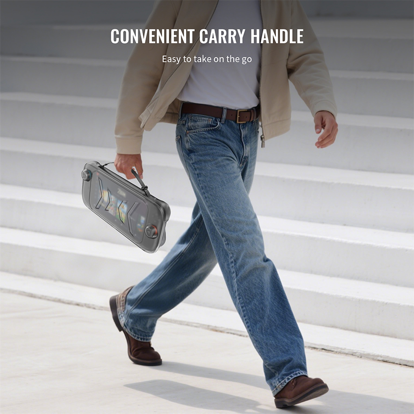 Ốp bảo vệ chống trượt TPU Case for Switch 2 màu xám JYS-NS2272 6