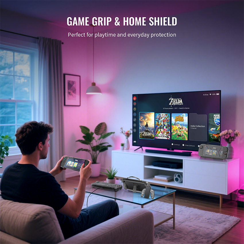 op bao ve chong truot tpu case for switch 2 mau xam jys ns2272 8