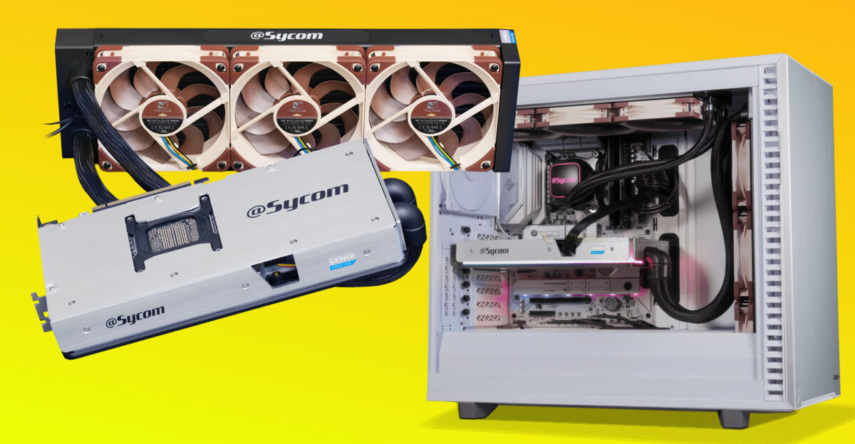 sycom geforce rtx 5090 hydro lc plus grpahic