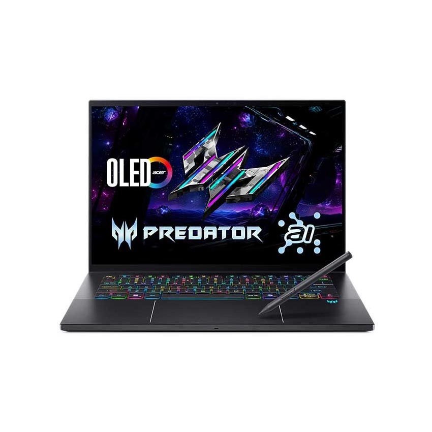 Laptop Acer Predator Triton 14 AI PT14-52T-99TU (NH.U0GSV.001) (Ultra 9 288V/32GB RAM/2TB SSD/RTX 5070 8G/14.5 inch 2.8K Oled/Cảm ứng/Bút/Win 11/Đen)