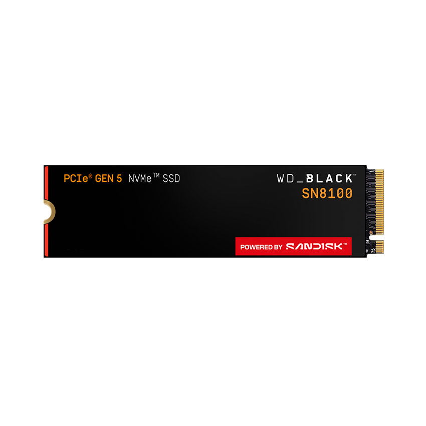 Ổ Cứng SSD WD Sandisk Black SN8100 4TB – M.2 2280 PCIe Gen5 x4 (Đọc 14900MB/s, Ghi 11000MB/s) - (WDS400T1X0M)
