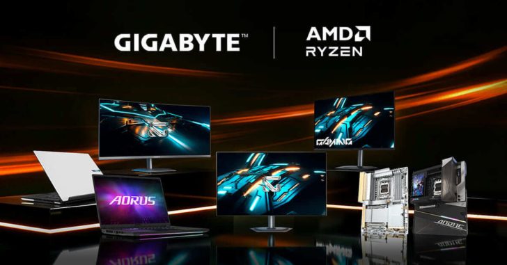 gigabyte amd ai gaming motherboards laptops