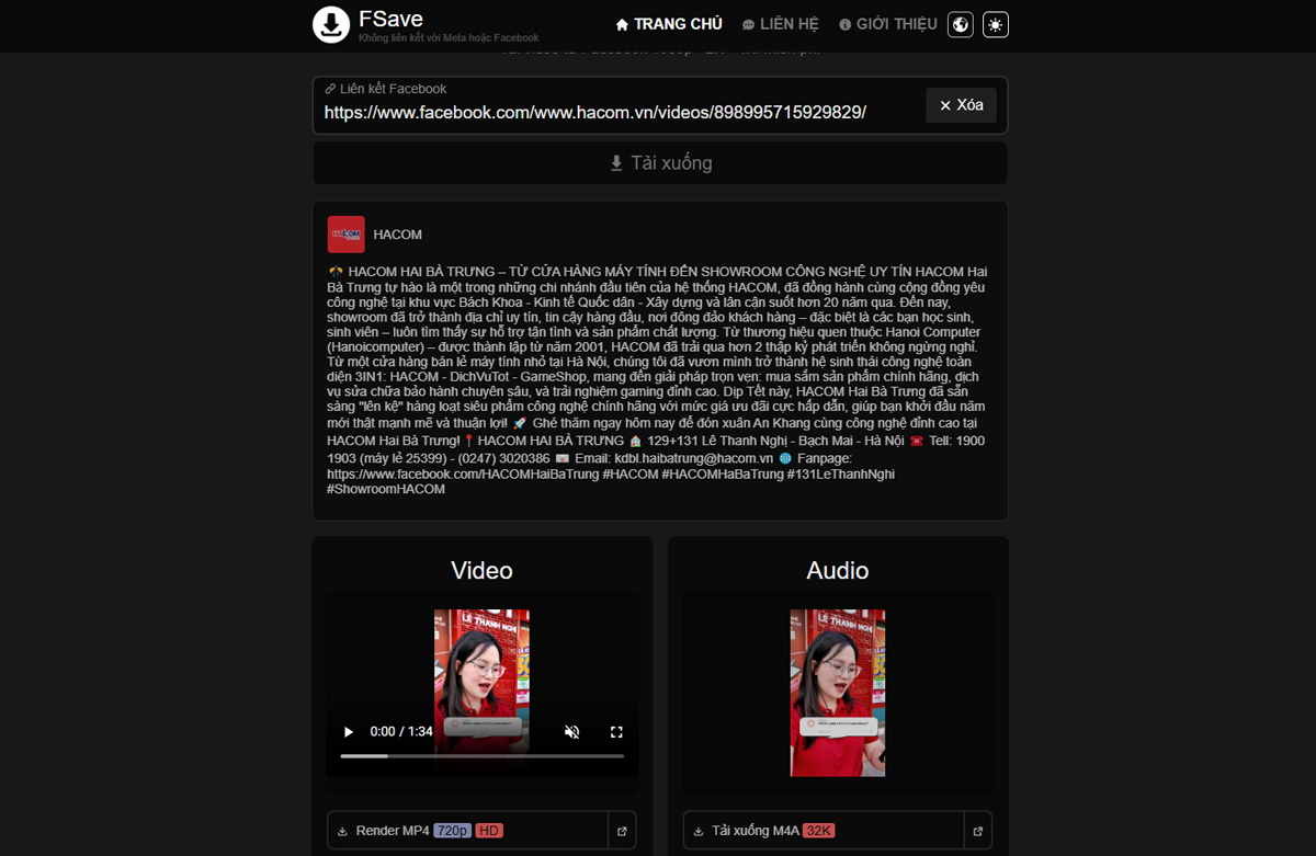 huong dan tai video facebook ve may tinh hacom p1 4
