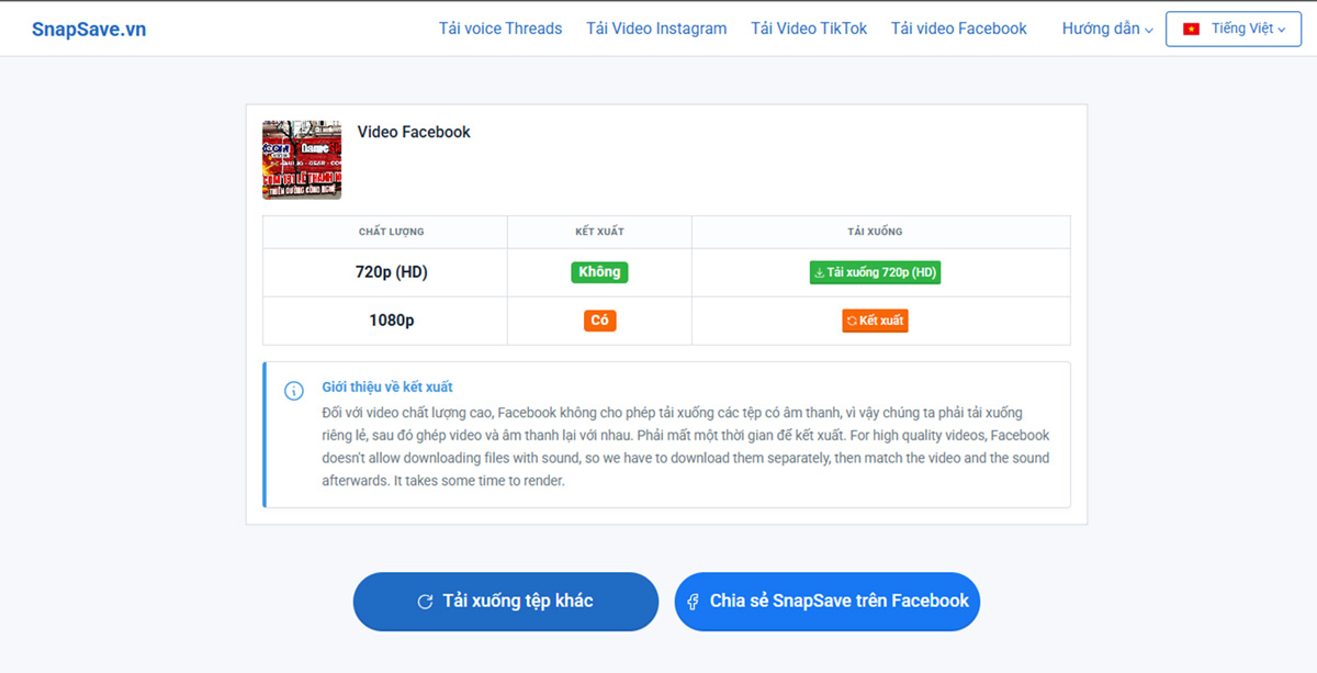 huong dan tai video facebook ve may tinh hacom p1 5