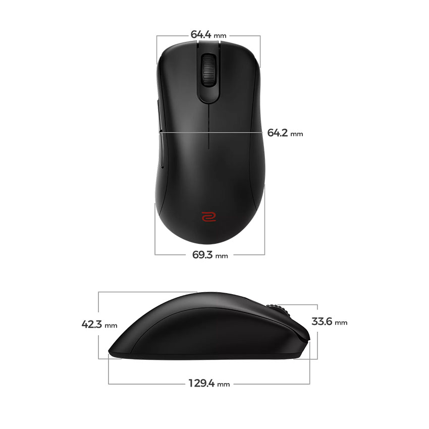 Chuột gaming không dây ZOWIE EC1-DW - Hình 5