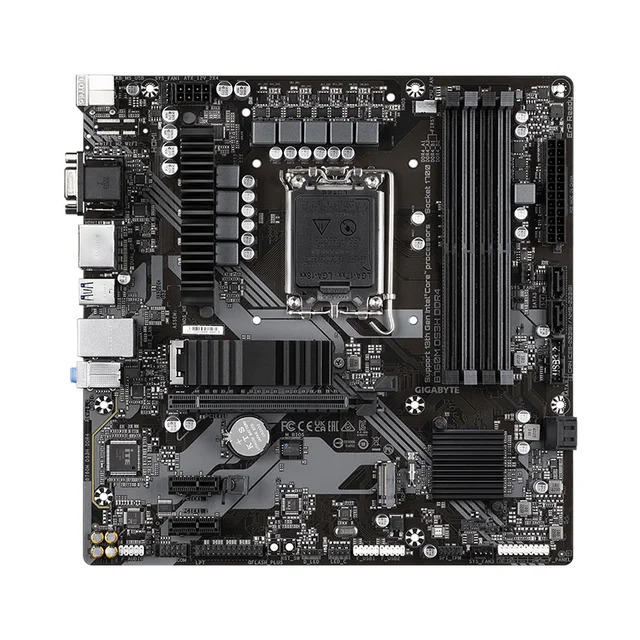 Mainboard Gigabyte B760M DS3H DDR4 - Cũ xước nhẹ (Tray) chính hãng