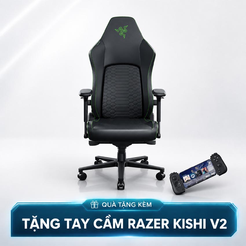 Ghế game RAZER ISKUR V2 NewGen chính hãng