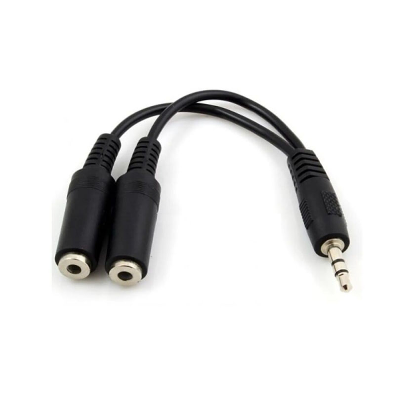 CÁP CHIA AUDIO 1 RA 2 CỔNG 3.5MM UNITEK (Y-C901) 15CM