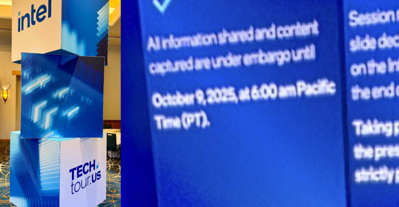 Intel Tech Tour 2025 hé lộ Panther Lake