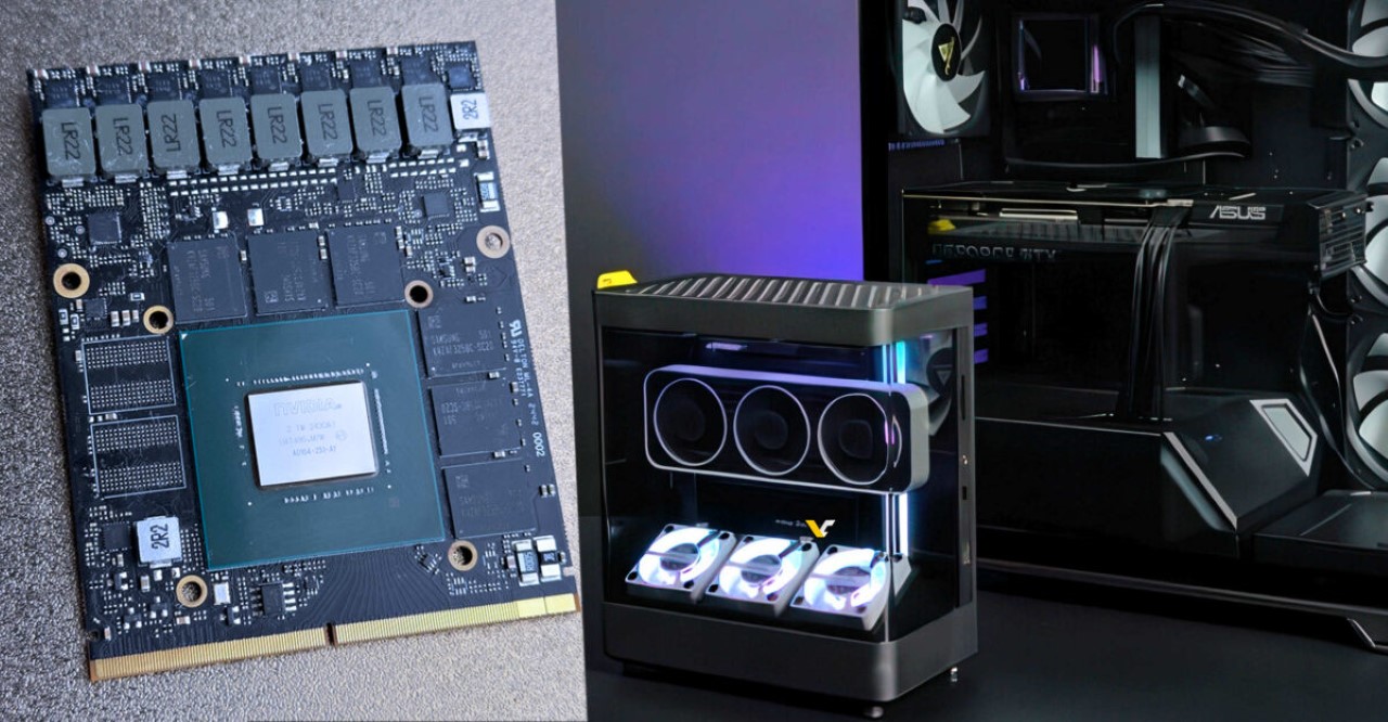 Wee Beastie: PC “bể cá” 4,75L với RTX 4070 MXM ra mắt