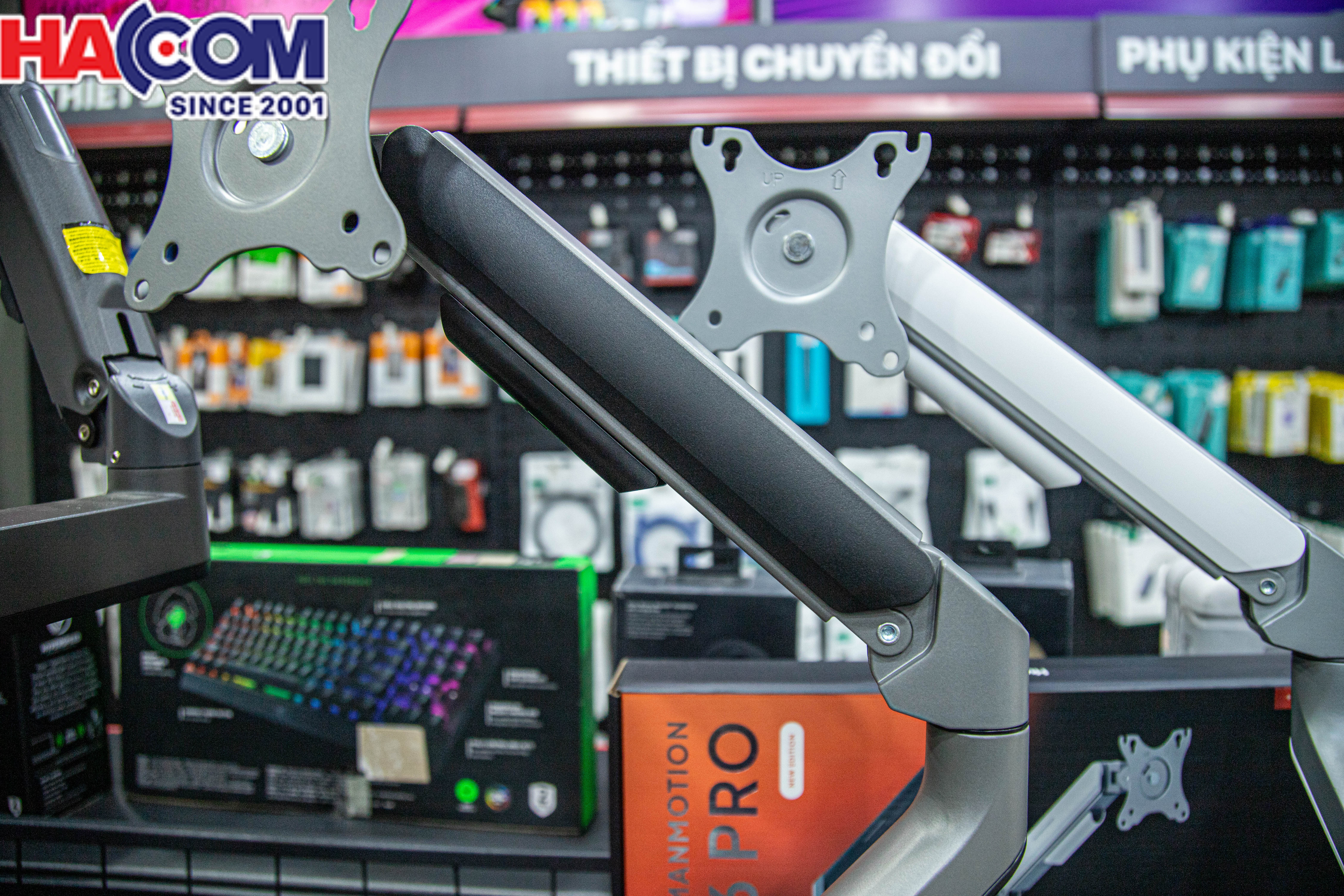  Giá đỡ màn hình đôi HumanMotion T6 Pro Dual 202 3