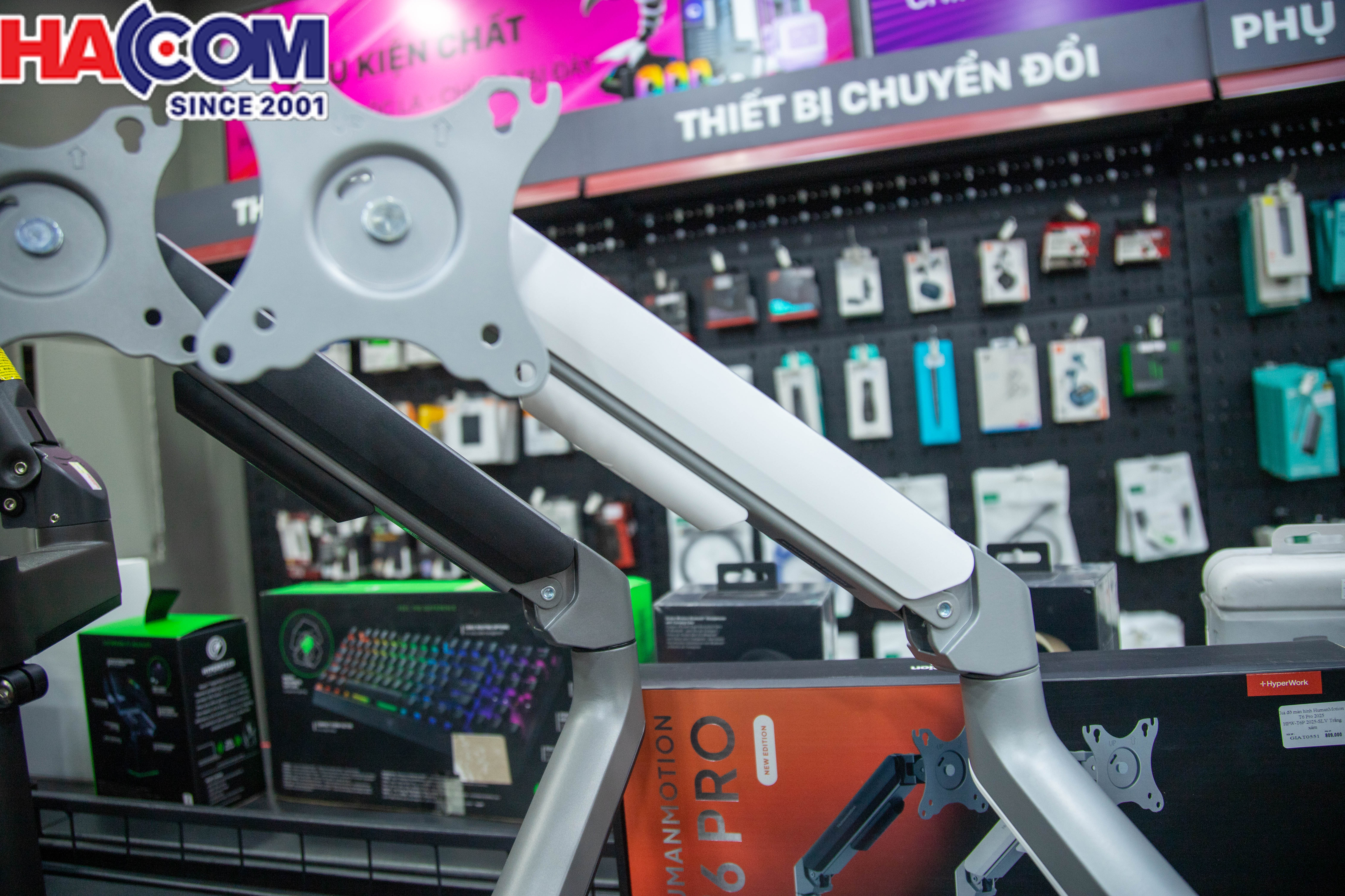  Giá đỡ màn hình đôi HumanMotion T6 Pro Dual 202 4