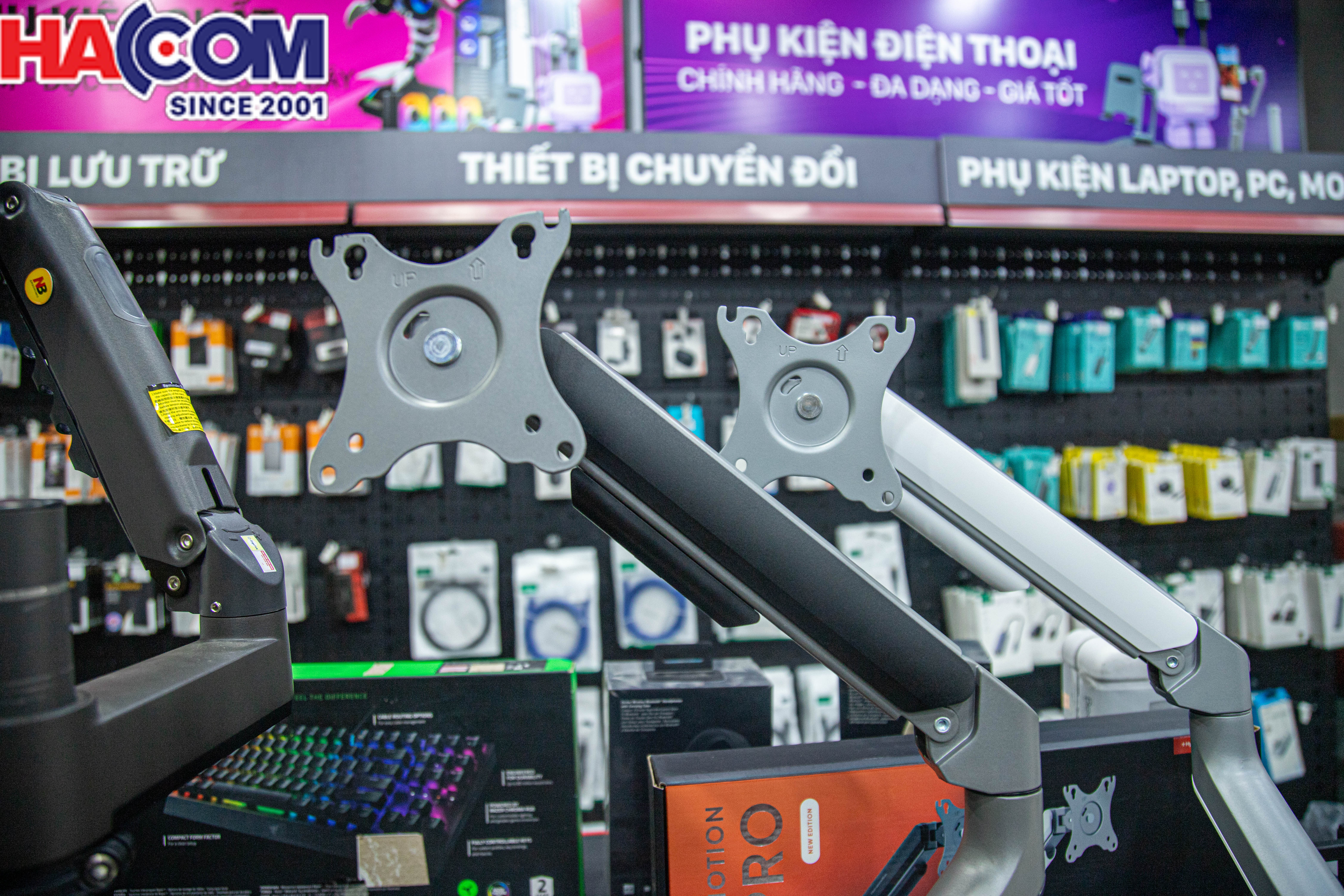  Giá đỡ màn hình đôi HumanMotion T6 Pro Dual 202 8