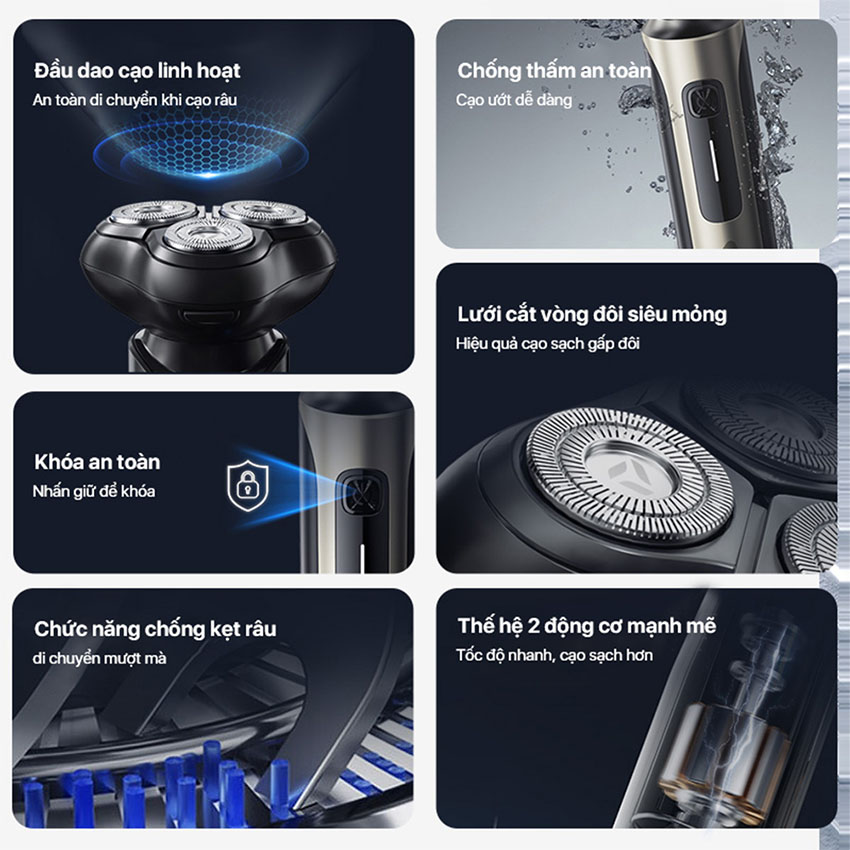 Máy Cạo Râu Enchen BlackStone 8 2