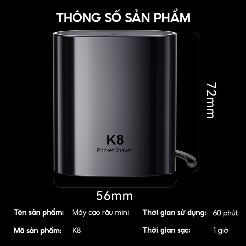 Máy Cạo Râu Enchen K8 3