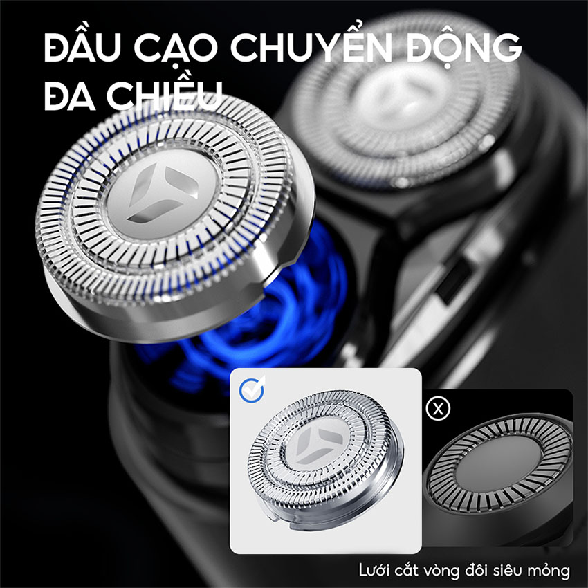 Máy Cạo Râu Enchen K8 9