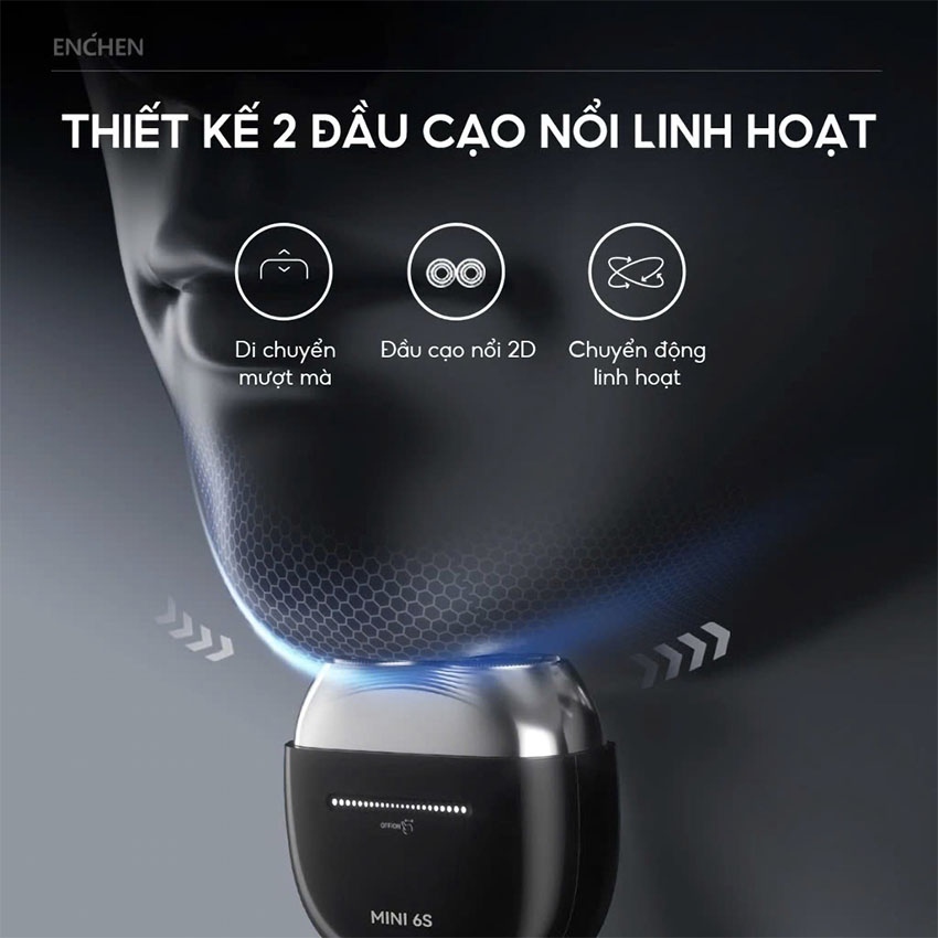 Máy Cạo Râu Enchen Mini 6S 10