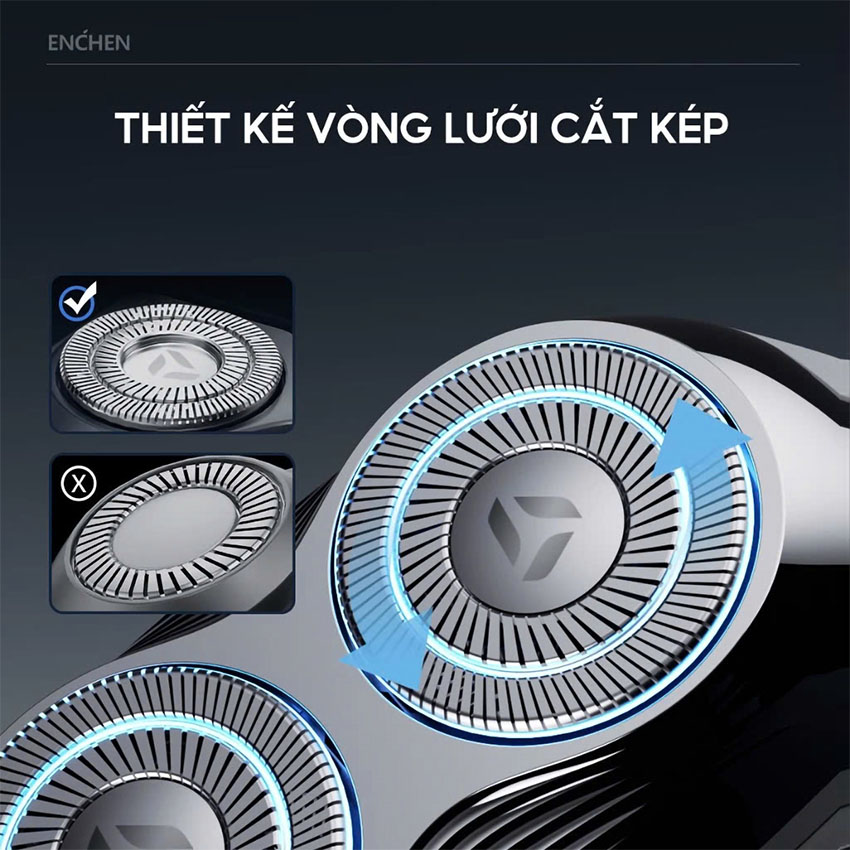 Máy Cạo Râu Enchen Mini 6S 6