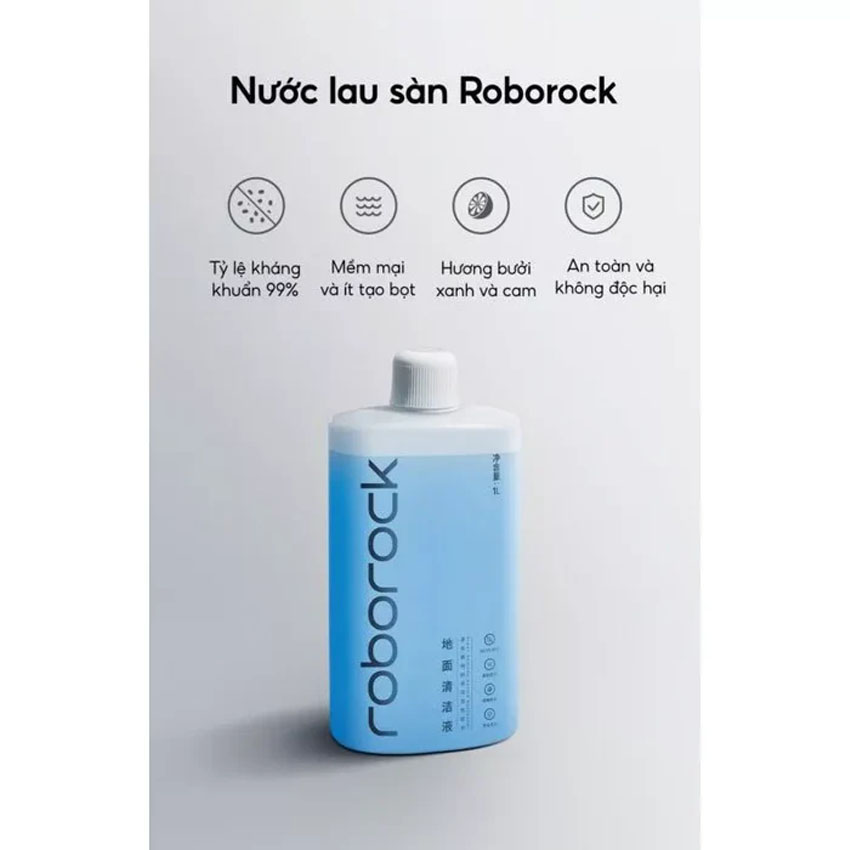 Nước lau sàn dùng cho Robot hút bụi hiệu Roborock dung tích 200 ml (Khuyến mại) 2