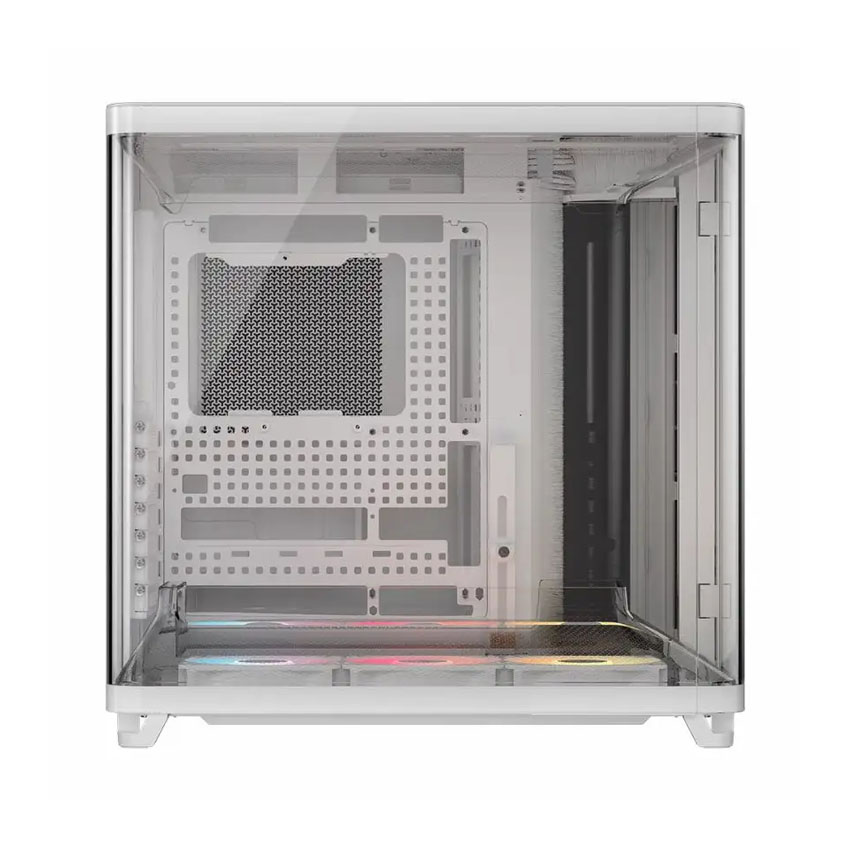 Vỏ máy tính Corsair AIR 5400 RS-R ARGB Tempered Glass - White (eATX/3 fan ARGB) 3