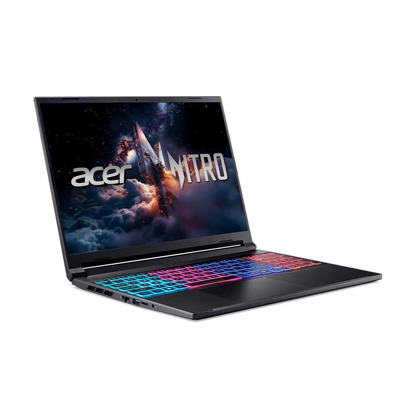Laptop Acer Nitro V 16S AI ANV16S-41-R337 (NH.QZZSV.002) (R7 260/16GB RAM DDR5/1TB SSD/GeForce RTX 5050 8GB/16 inch FHD+ 180Hz/Win 11/Đen) 1