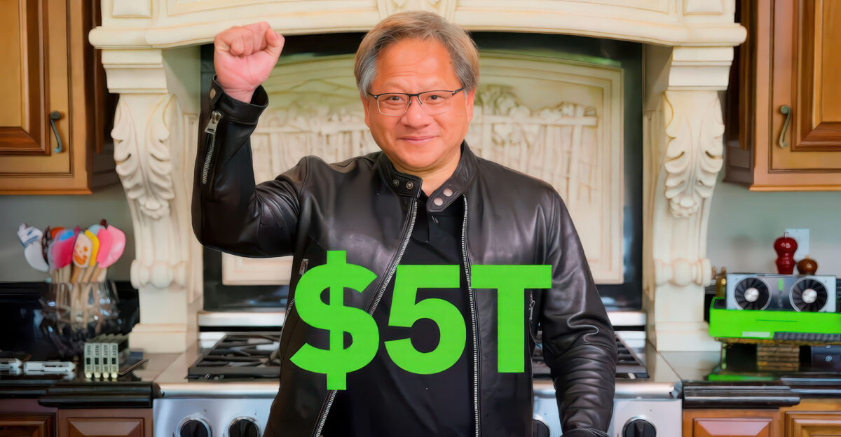 nvidia is now first company to hit 5 trillion dollars market cap