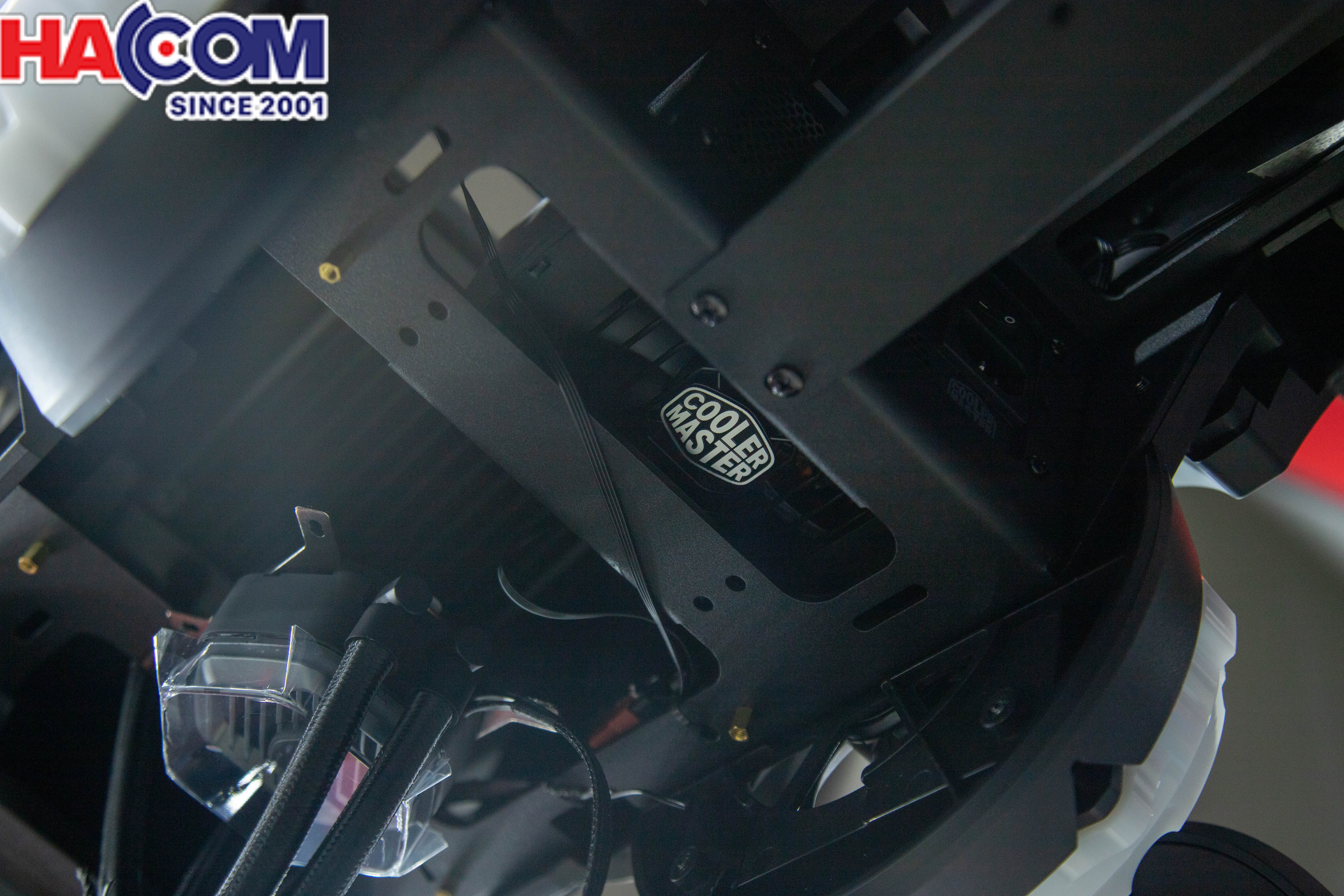 Vỏ Case Cooler Master SHARK X - Black (Phiên bản giới hạn, kèm nguồn SFX, tản nhiệt nước AIO) 11