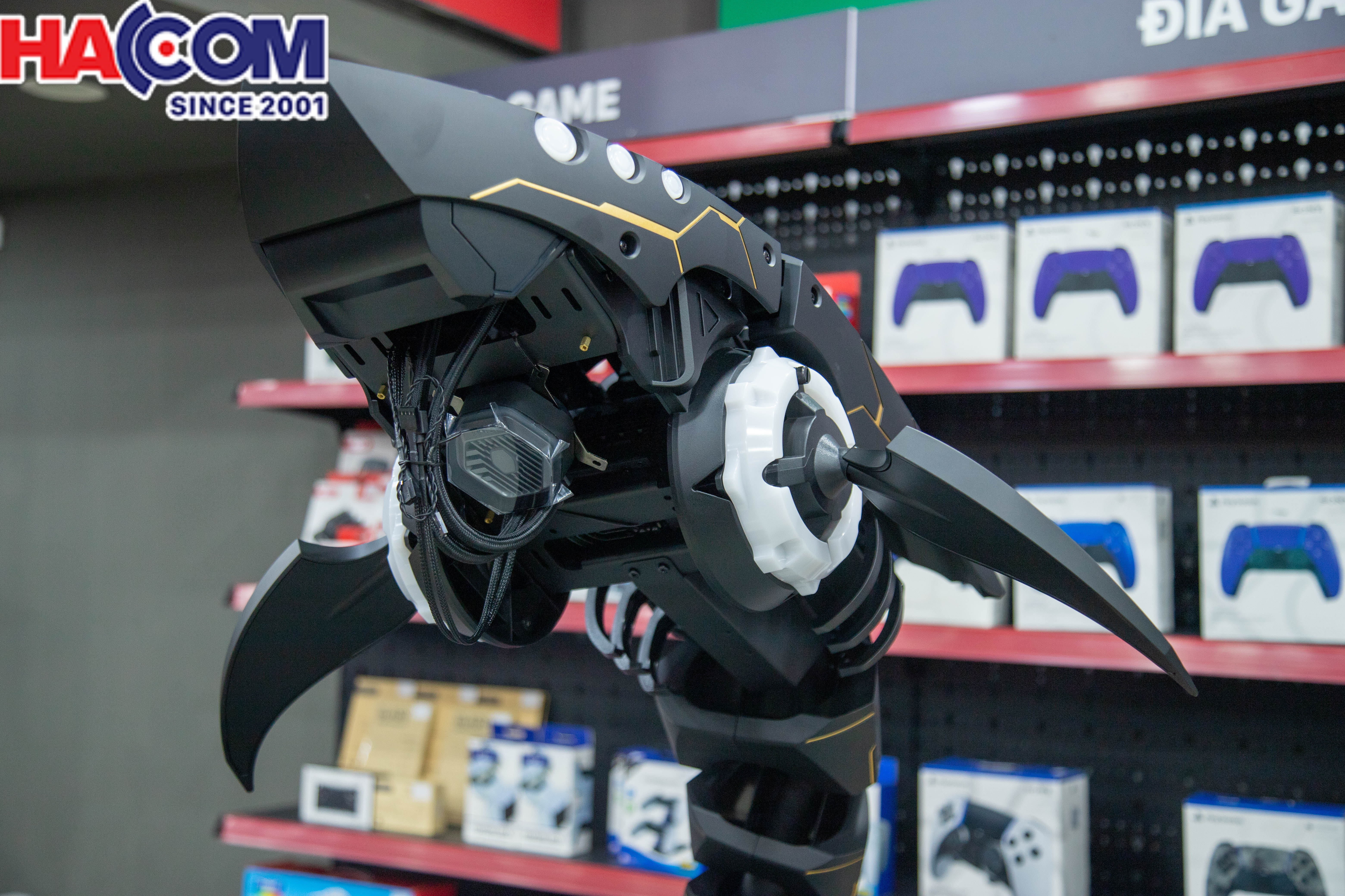 Vỏ Case Cooler Master SHARK X - Black (Phiên bản giới hạn, kèm nguồn SFX, tản nhiệt nước AIO) 19