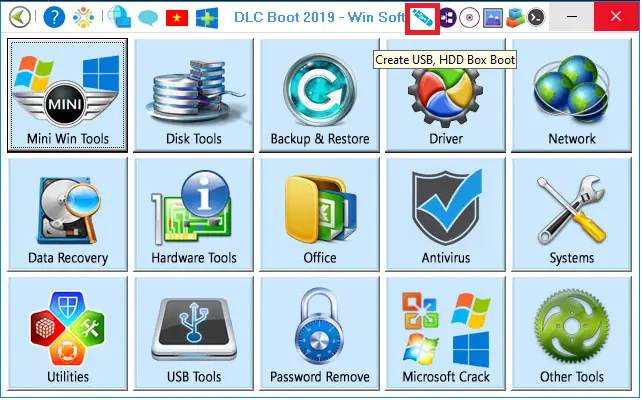 C&aacute;c bước tạo USB Boot
