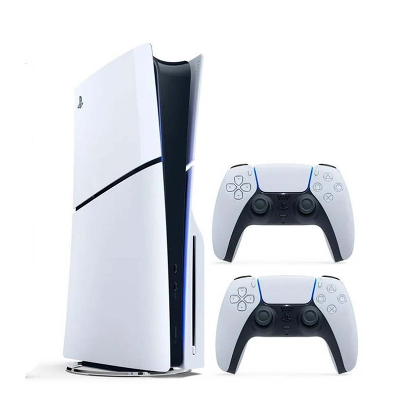 Máy chơi game Sony PS5 Playstation 5 Slim Standard 2 Tay Cầm ASIA-00497 - Hàng Chính Hãng