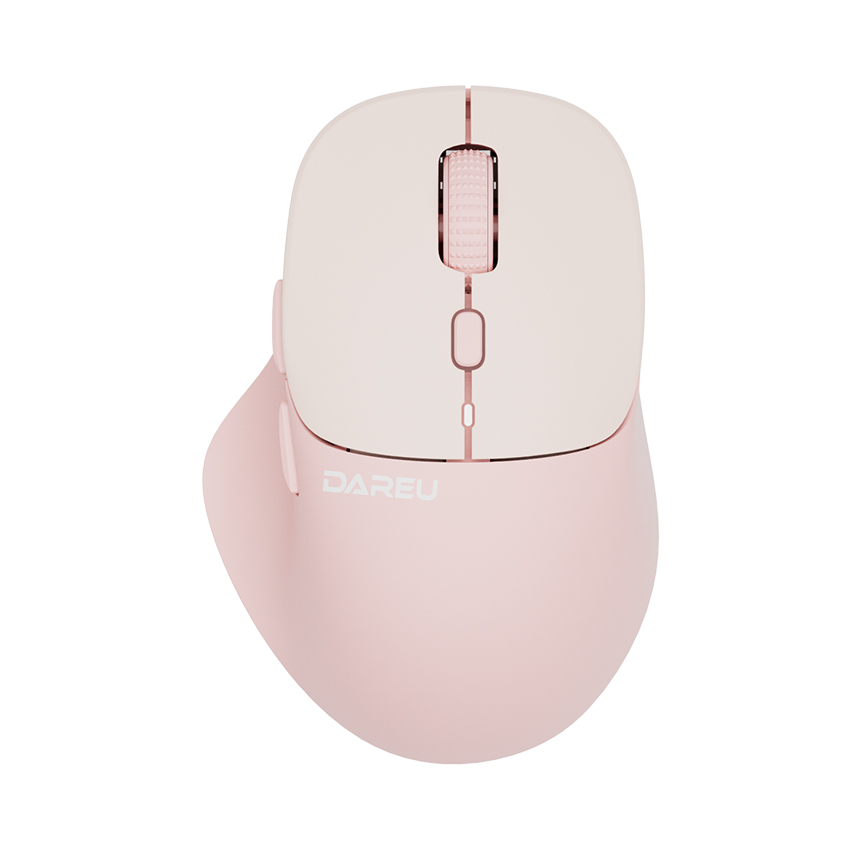 Chuột không dây Dareu LM165D - Màu Hồng